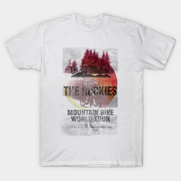 Mountain Bike World Tour T-Shirt by Buy Custom Things